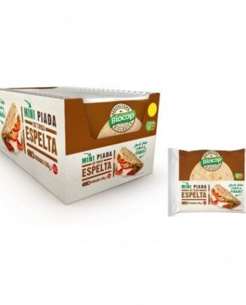 Mini Piada de trigo Espelta 50% integral Biocop 100g