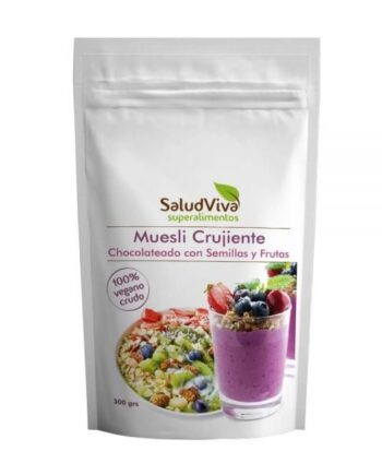 Muesli Crujiente Chocolateado con Semillas y Frutas ECO 300g