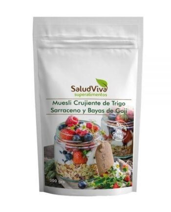 Muesli Crujiente de Trigo Sarraceno y Bayas de Goji ECO 300g
