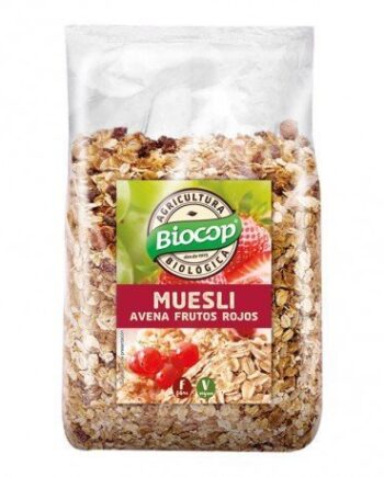Muesli Avena frutos rojos Biocop 300 g