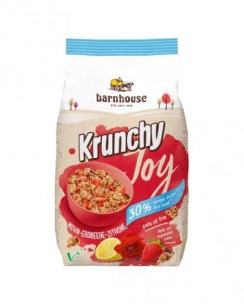 Muesli krunchy joy amapola fresa limón Barnhouse 375 g