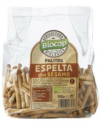 Palitos de espelta con sésamo Biocop 150 g