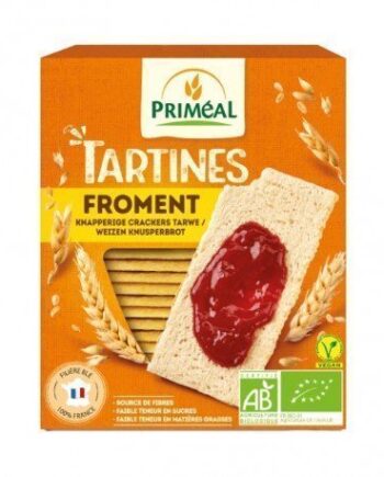 Pan crujiente trigo Priméal 150 g