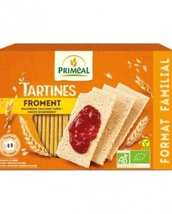 Pan crujiente trigo Priméal 250 g