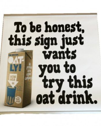 Pancarta Oatly