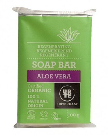 Pastilla de jabón Aloe vera Urtekram 100 g