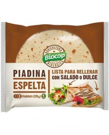 Piadina de espelta Biocop 225 g
