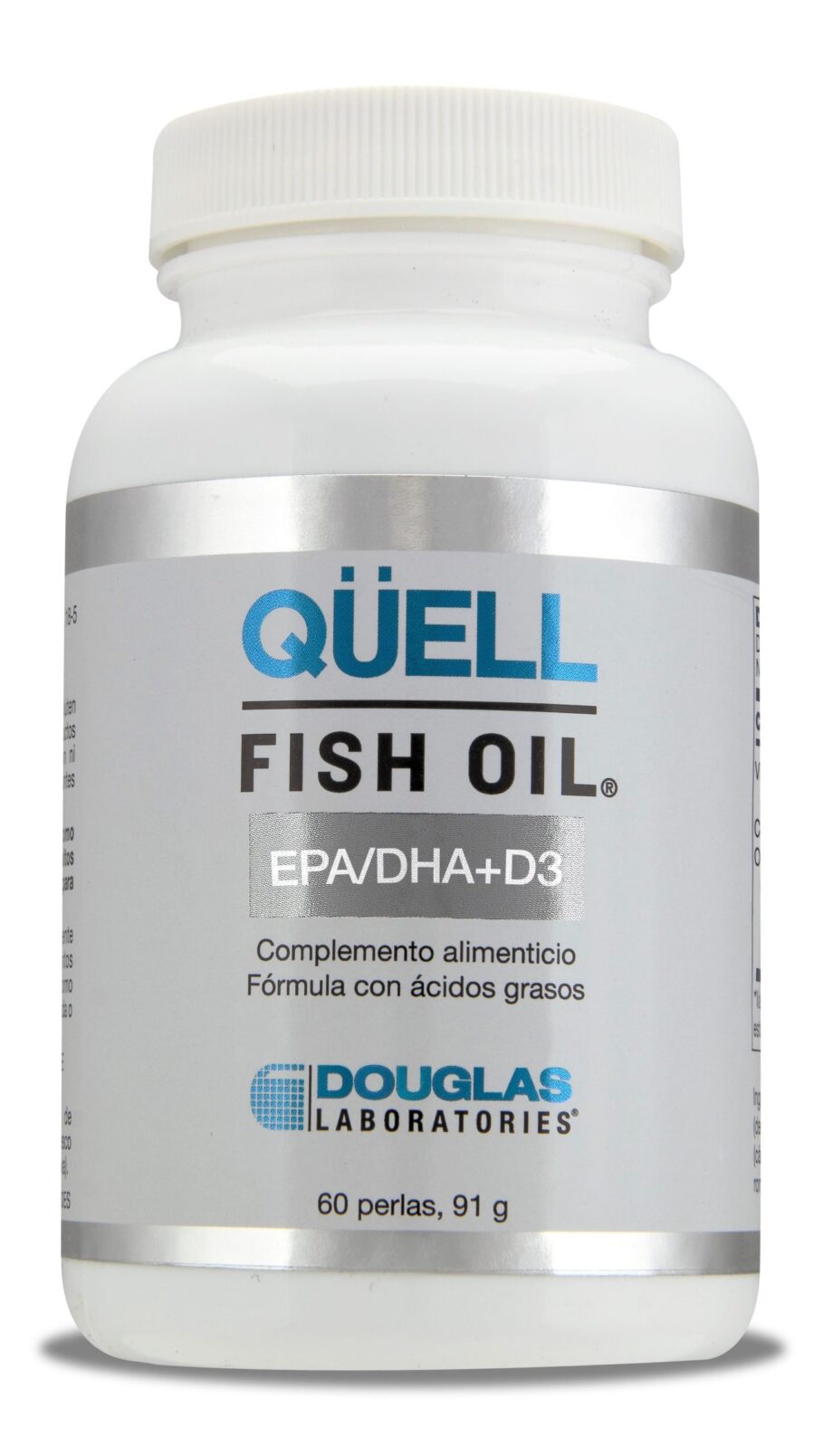 Qüell Fish Oil® EPA/DHA + D3 (60 perlas)