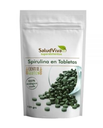 Alga spirulina en tabletas ECO 125 g