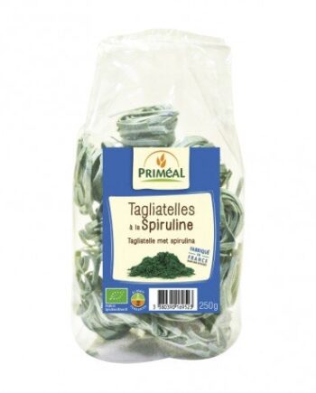 Tagliatelle nido spirulina Priméal 250 g