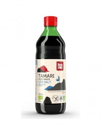 Tamari 25% menos sal Lima 500 ml