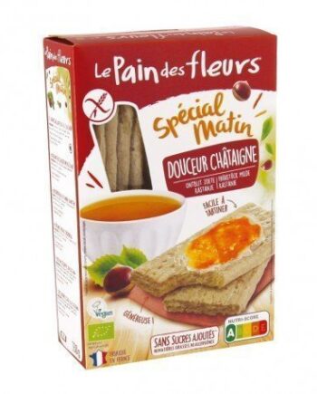Tostada castaña Spécial Matin Le Pain des Fleurs 230 g