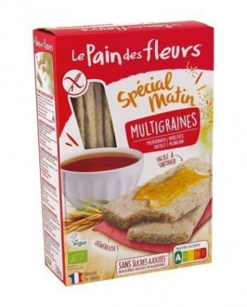 Tostada multicereales Spécial Matin Le Pain des Fleurs 230 g