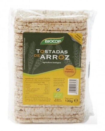 Tostadas de arroz Biocop 130 g
