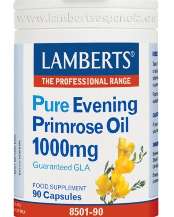 Aceite de Prímula u Onagra Puro 1000 mg con Vitamina E - 90 Cápsulas