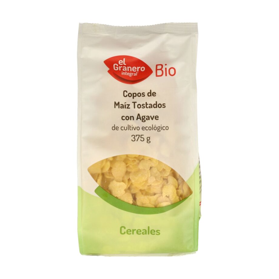 Copos de Maíz Tostado con Agave Bio