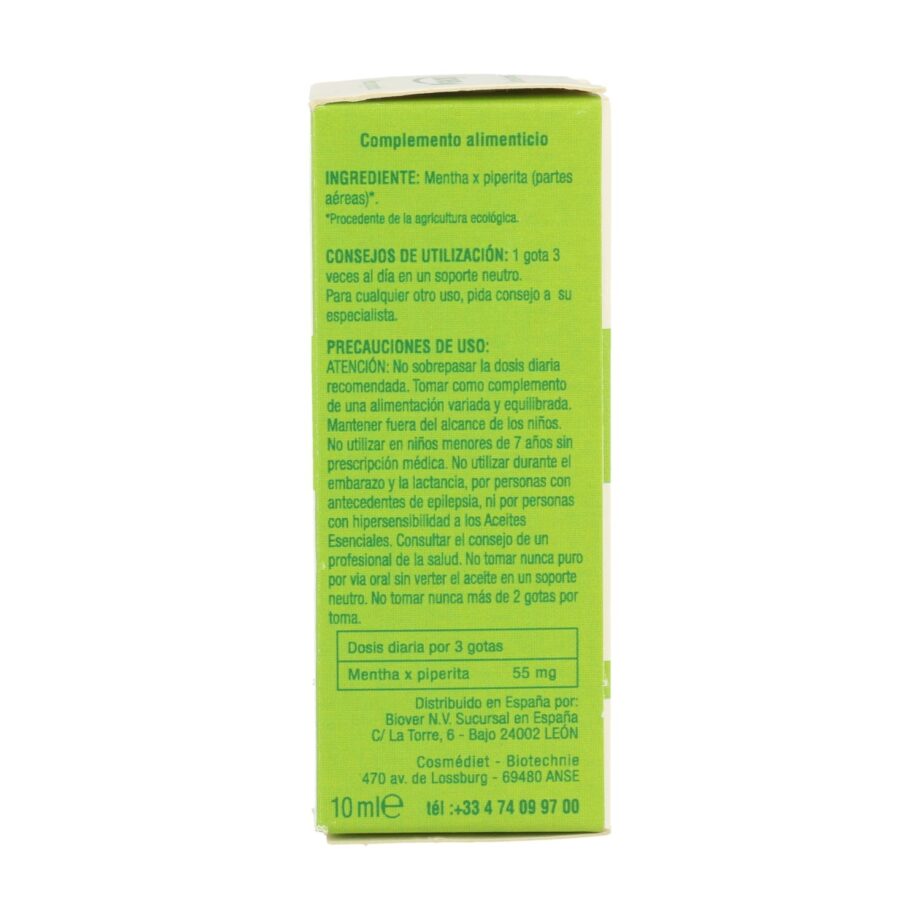 Menta Piperita Aceite Esencial Bio