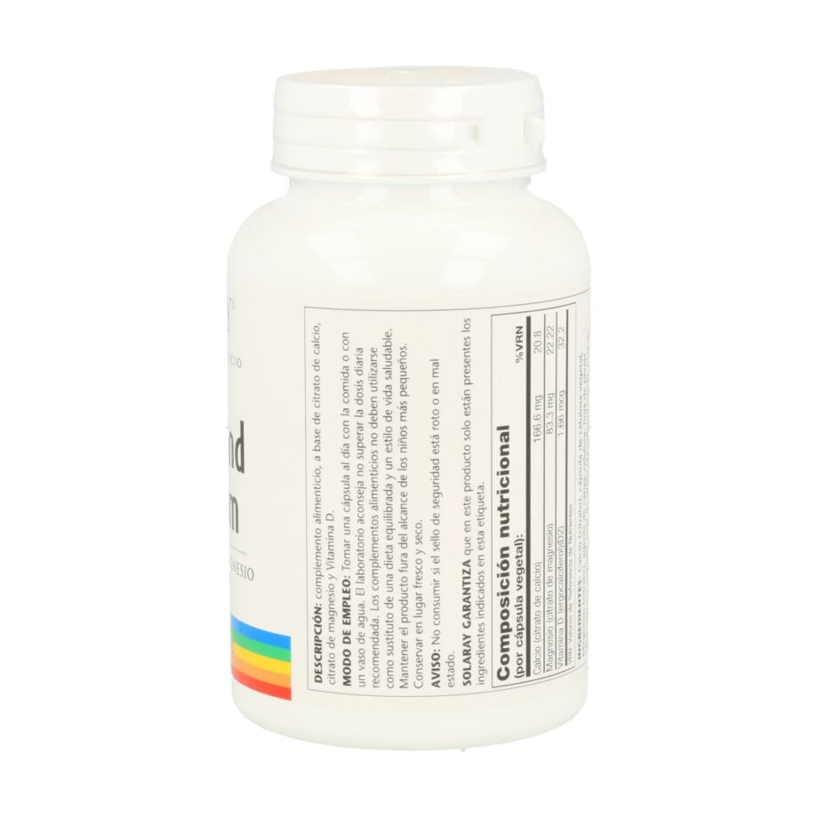Solaray Calcium Magnesium with Vitamin D