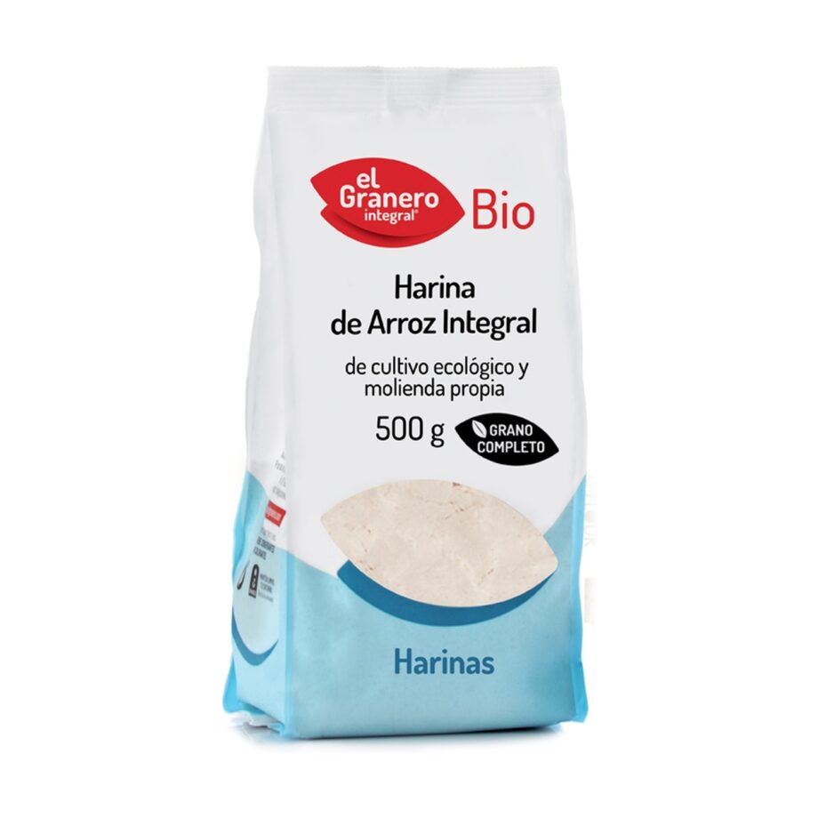 Harina de arroz integral