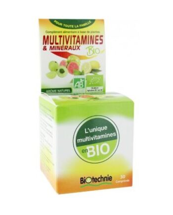 Multivitaminas y Minerales Bio
