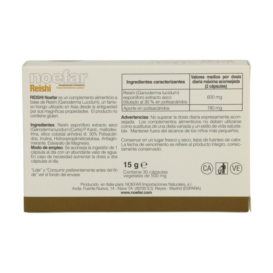 Reishi - 30 cáps.