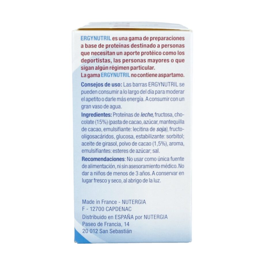 Ergynutril Barritas (Sabor Chocolate)
