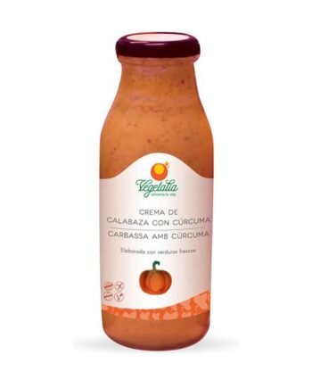 Crema de Calabaza con Cúrcuma Bio
