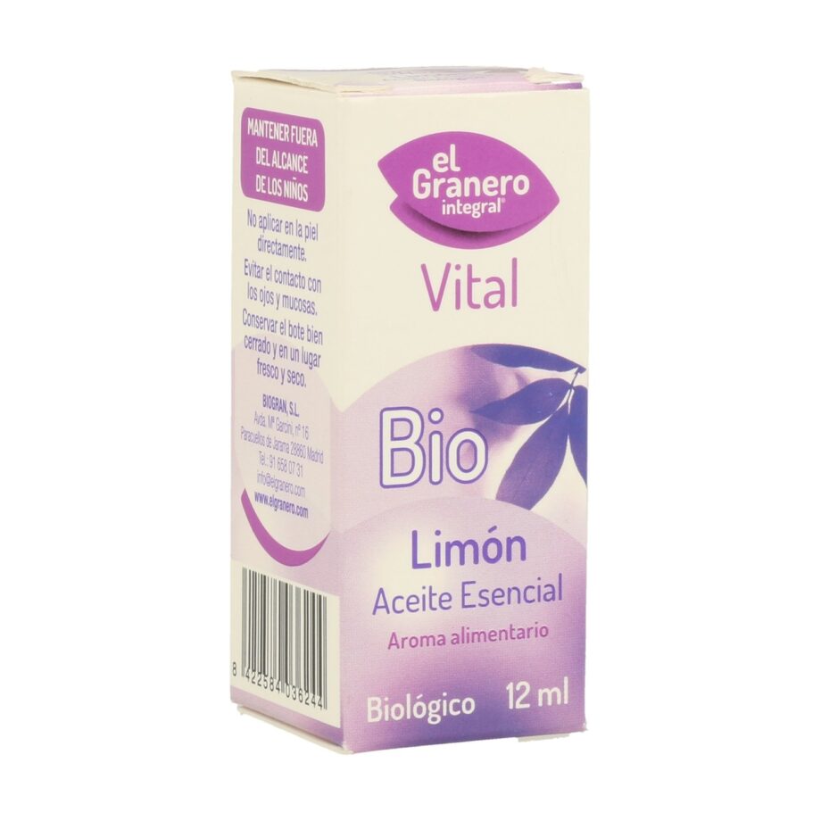 Aceite esencial de limón bio