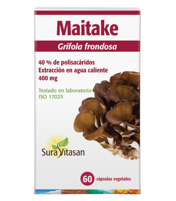 Maitake - 60 cápsulas - Sura Vitasan