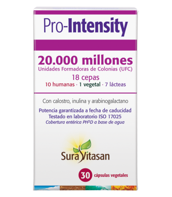 Pro-Intensity - 30 cápsulas - Sura Vitasan