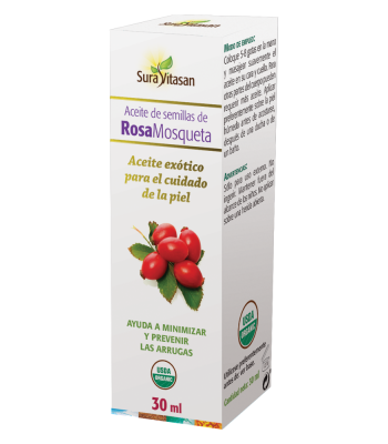 Aceite de semillas de rosa mosqueta - 30 ml - Sura Vitasan
