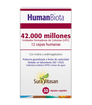 Human Biota - 30 cápsulas - Sura Vitasan