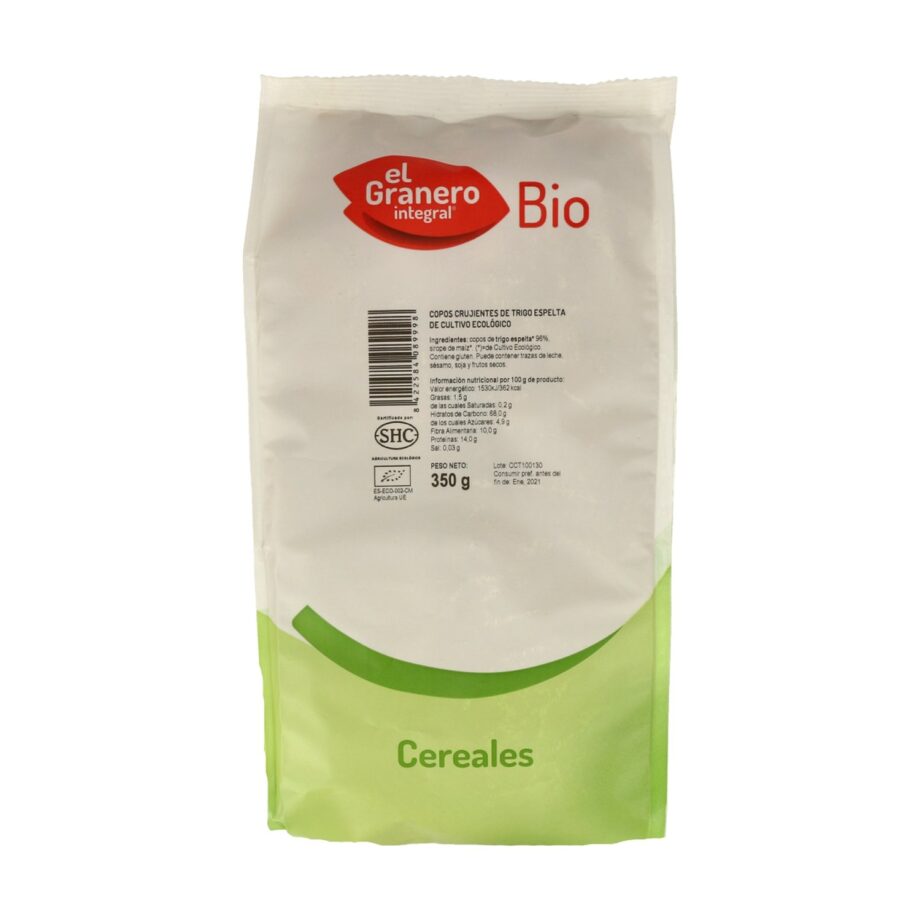 Copos crujientes de Trigo Espelta Bio