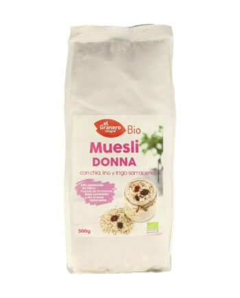 Muesli Donna con Chía, Lino y Trigo Sarraceno Bio