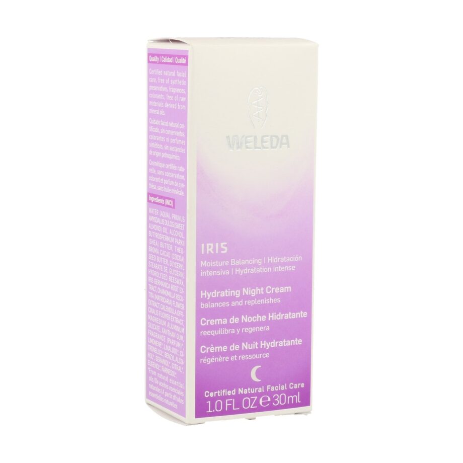 Crema de Noche Hidratante de Iris