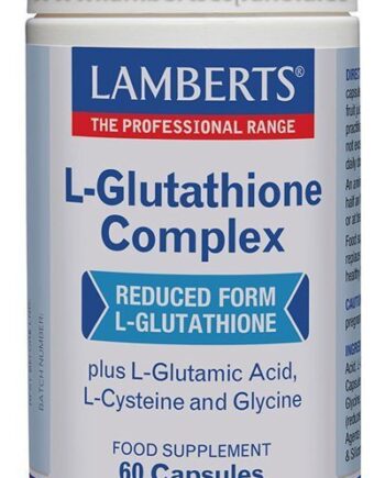 Complejo L-Glutationa. Aminoácidos en Forma Libre. - 60 Cápsulas