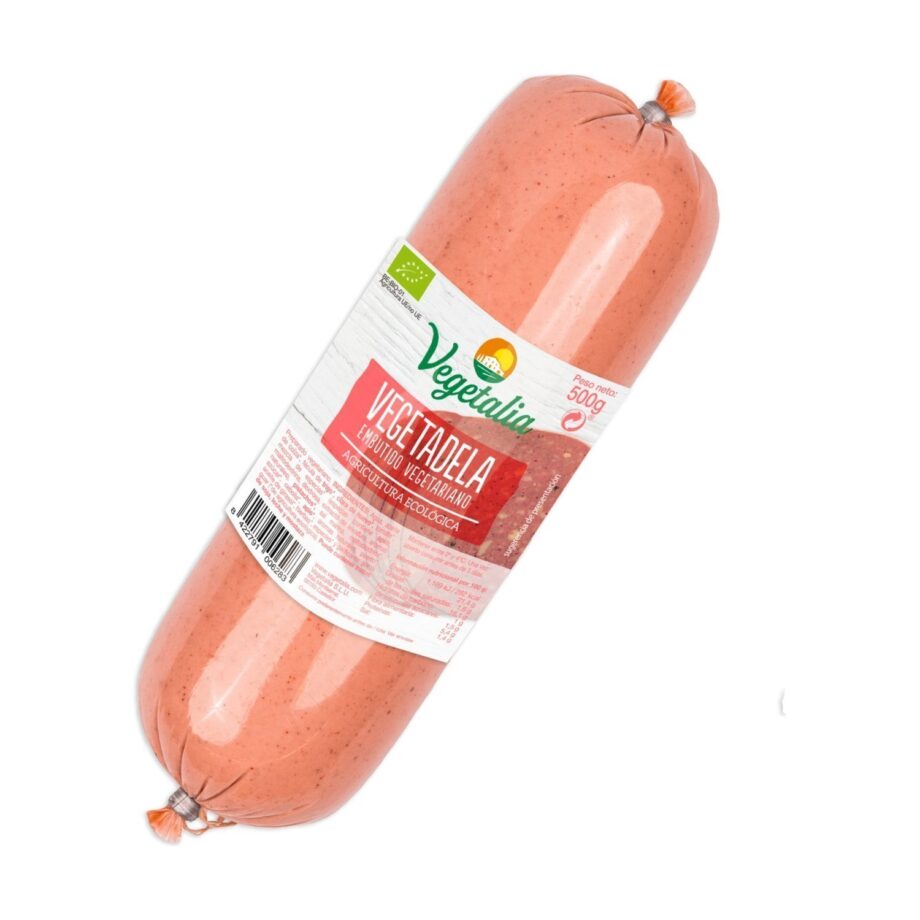 Embutido vegetal mortadela - 500 gr.