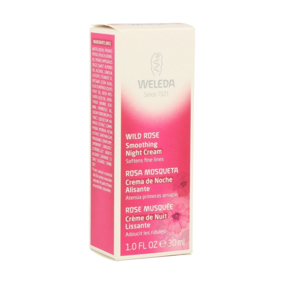 Crema de Noche Alisante de Rosa Mosqueta