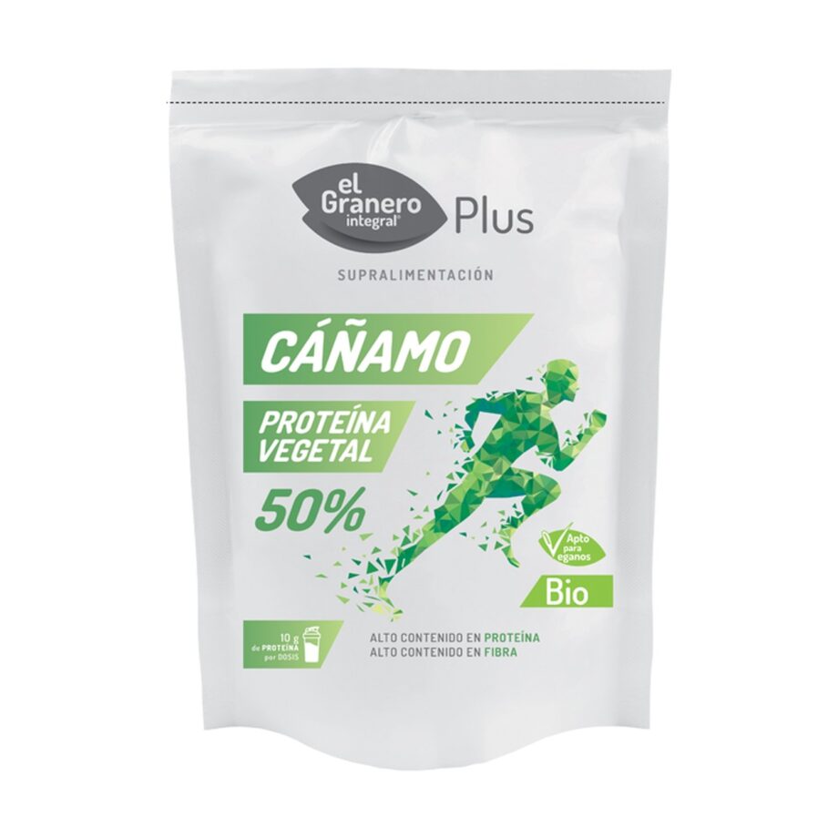 Proteína vegetal de cáñamo