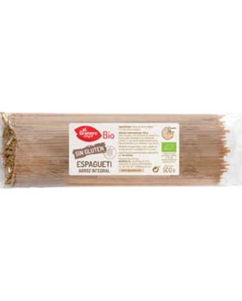 Espaguetis de arroz integral Sin gluten