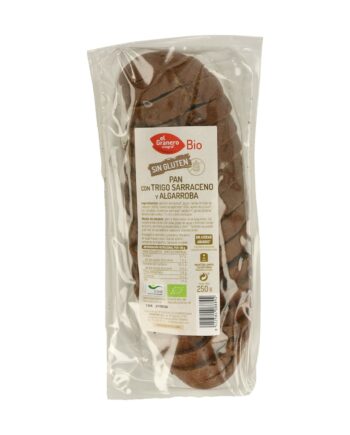 Pan con algarroba y trigo sarraceno Bio
