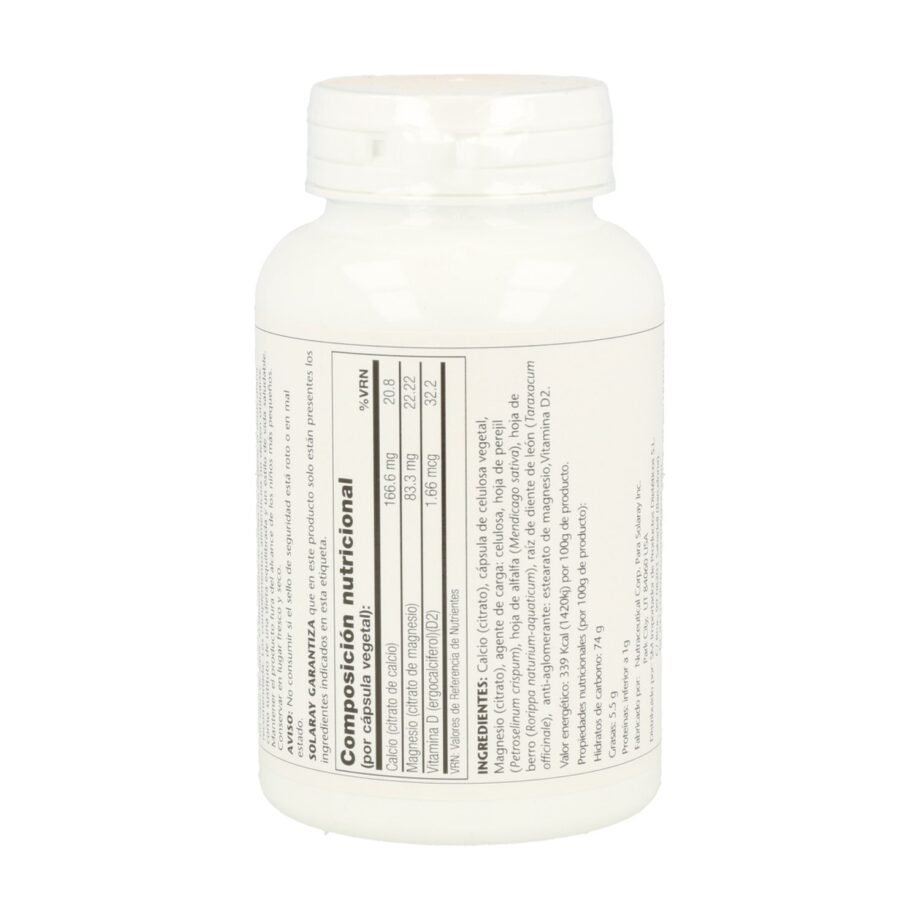 Solaray Calcium Magnesium with Vitamin D