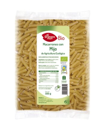 Macarrones con Mijo Bio