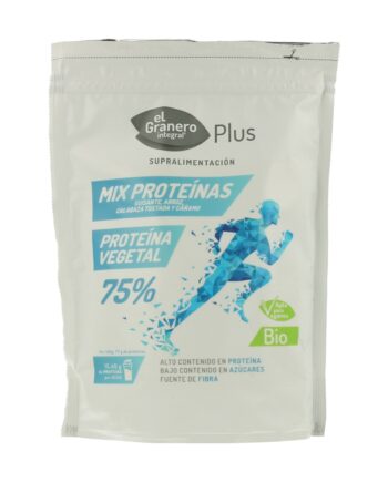Mix Proteínas (Guisante, Arroz, Calabaza Tostada y Cáñamo) Bio