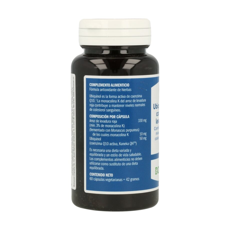 Ubiquinol Con Arroz De Levadura Roja 50 Mg