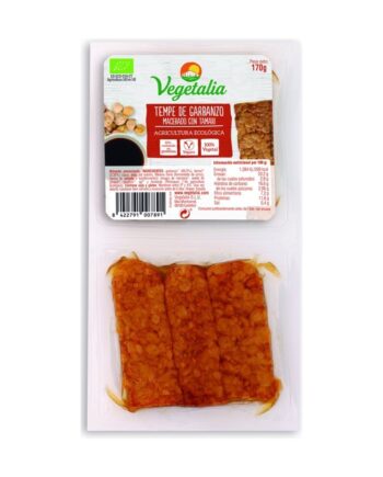 Tempe de Garbanzo macerado - 170 gr.