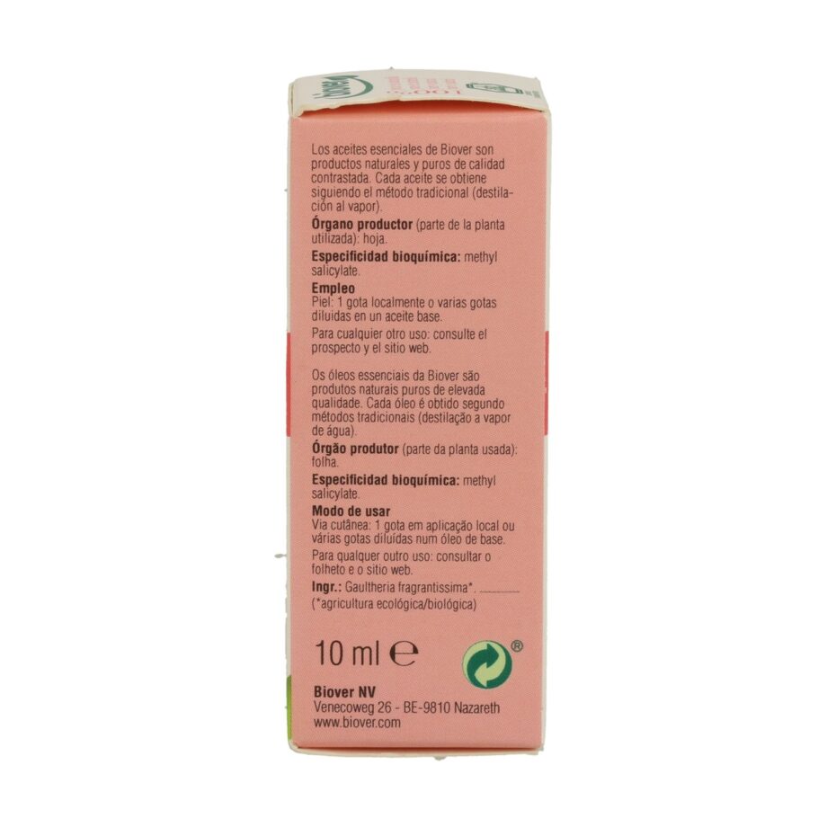 Aceite Esencial de Wintergreen Gaultheria Bio