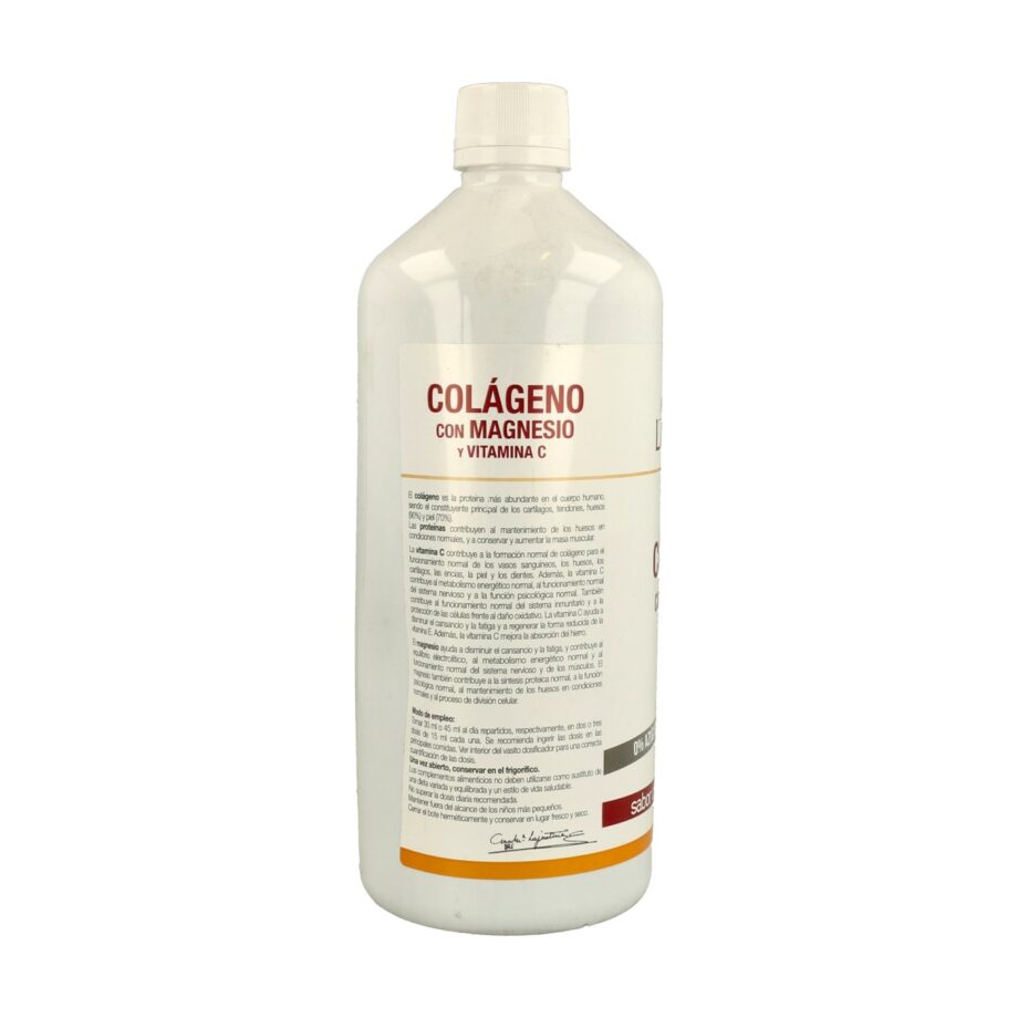 Colágeno con Magnesio y Vitamina C Líquido Bebible (Sabor Cereza)