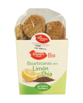 Galletas artesanas con limón bio