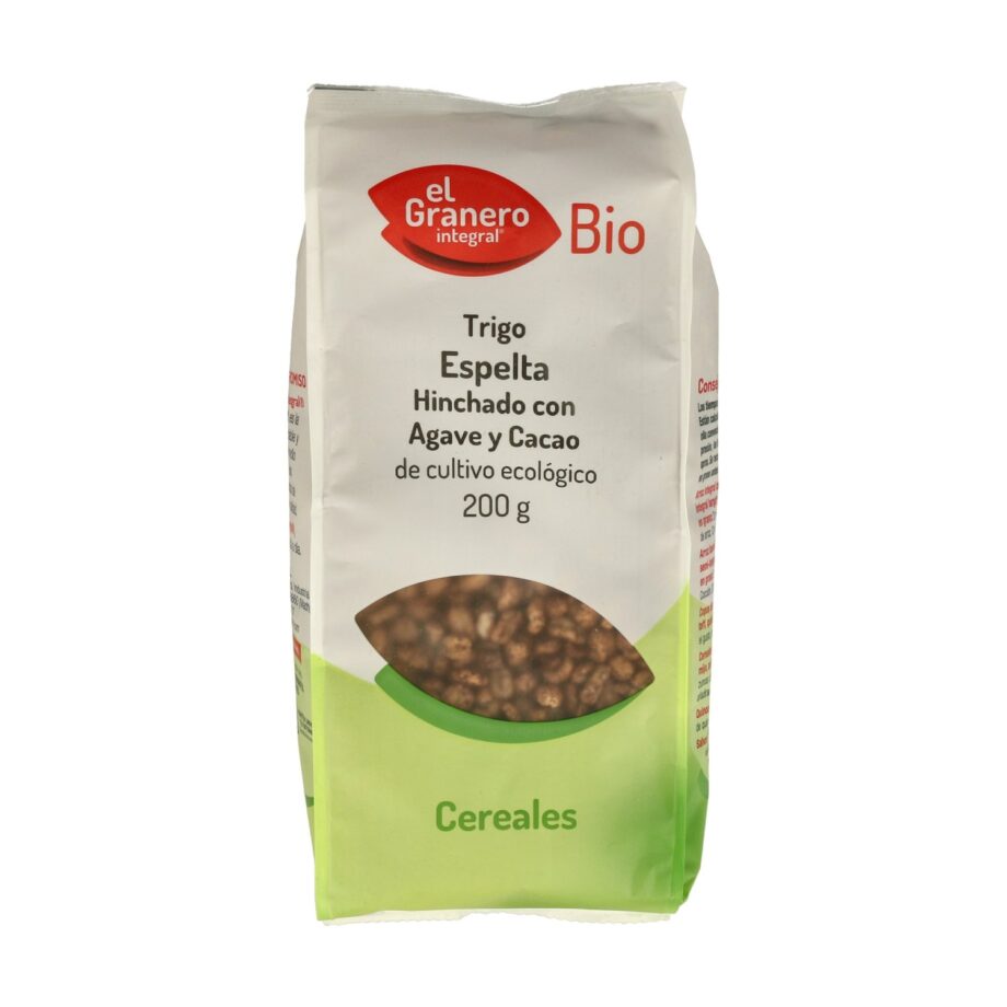 Espelta Hinchada con Agave y Cacao BIO